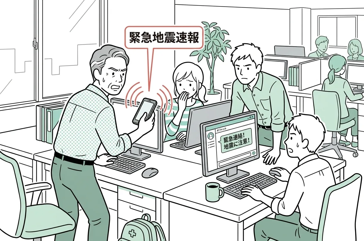 緊急地震速報が強い揺れの到達を知らせる仕組み